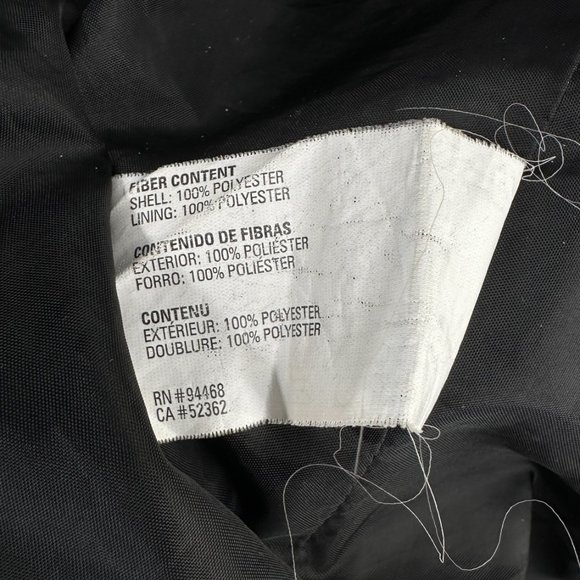 Vintage Donnybrook New York Black Hooded Classic Long Trench Coat sz XL - Picture 6 of 7